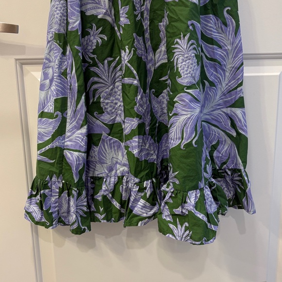 green emerald velvet dress Green Cut-Out Sleeveless Midi Dress  FARM Rio